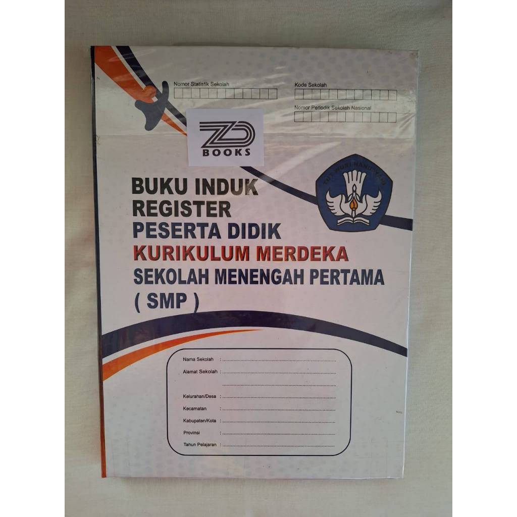 

Buku Induk Register Peserta Didik Kurikulum Merdeka SMP
