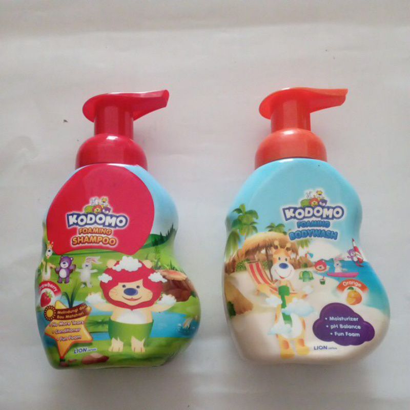 KODOMO shampo 250ml & kodomo Bodywash 250ml