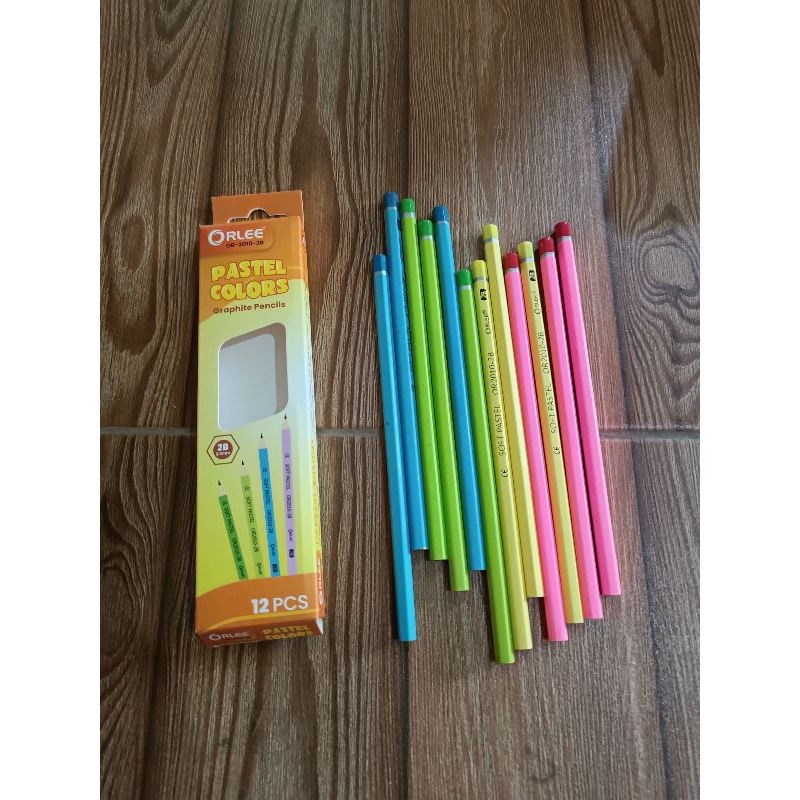 

Pensil OR-2010-2B 2B - 1 Lusin (12 Pcs) Warna Pastel