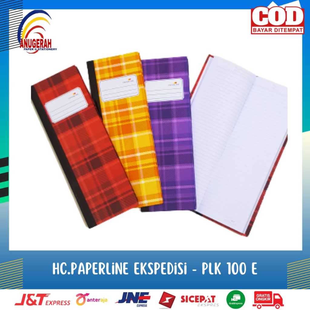 

PAPERLINE HC KOTAK 100 EKSPEDISI BUKU(PCS)
