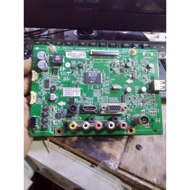 MB MAINBOARD MOTHERBOARD TV LED LG 24MT48AF MB LG 24MT48AF