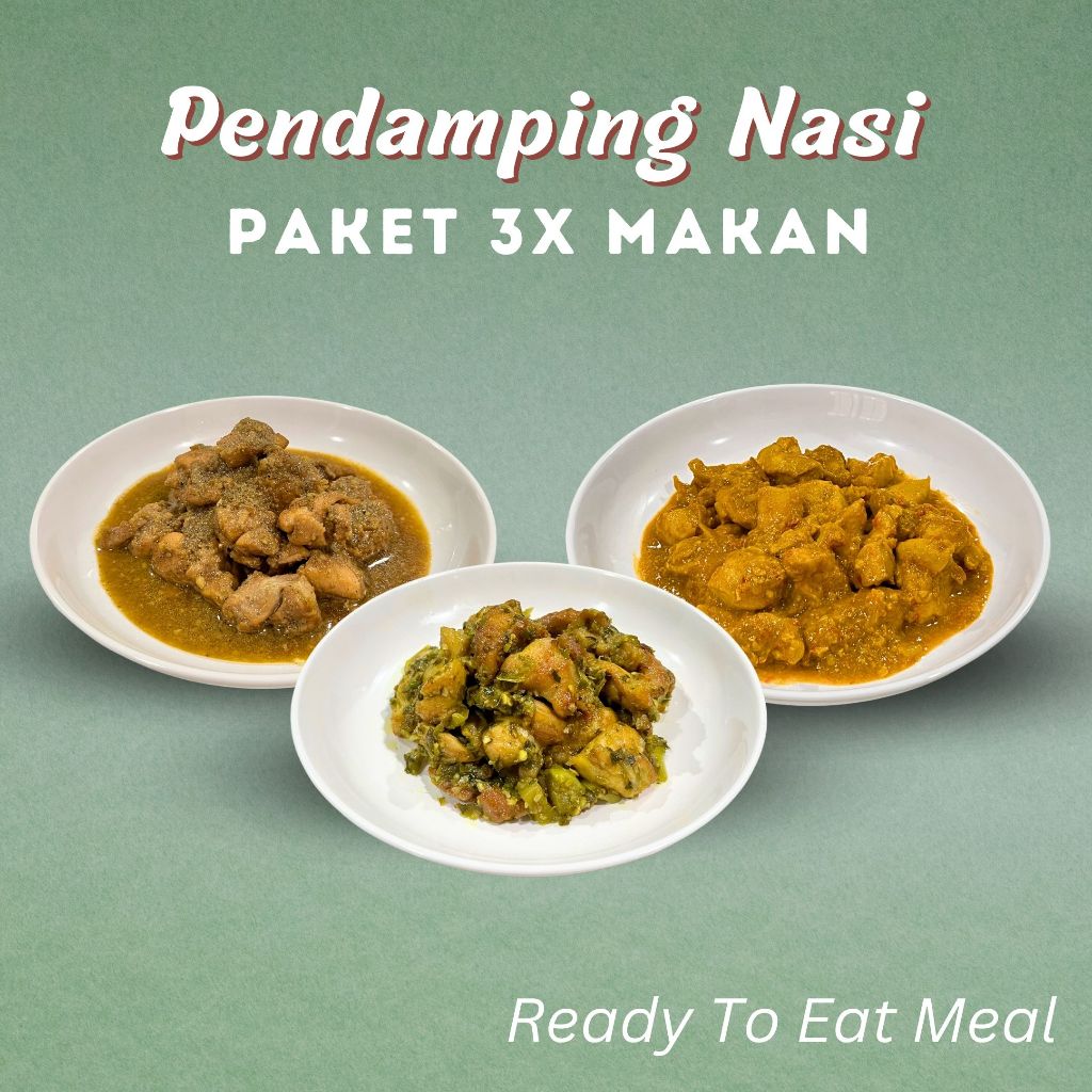 

PAKET MAKAN Lauk Siap Saji - Frozen Food - Pendamping Nasi
