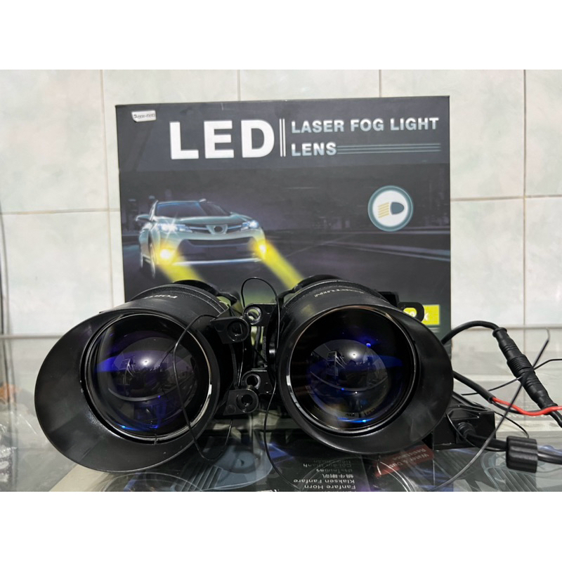 PROJECTOR FOGLAMP BI LED 3 WARNA