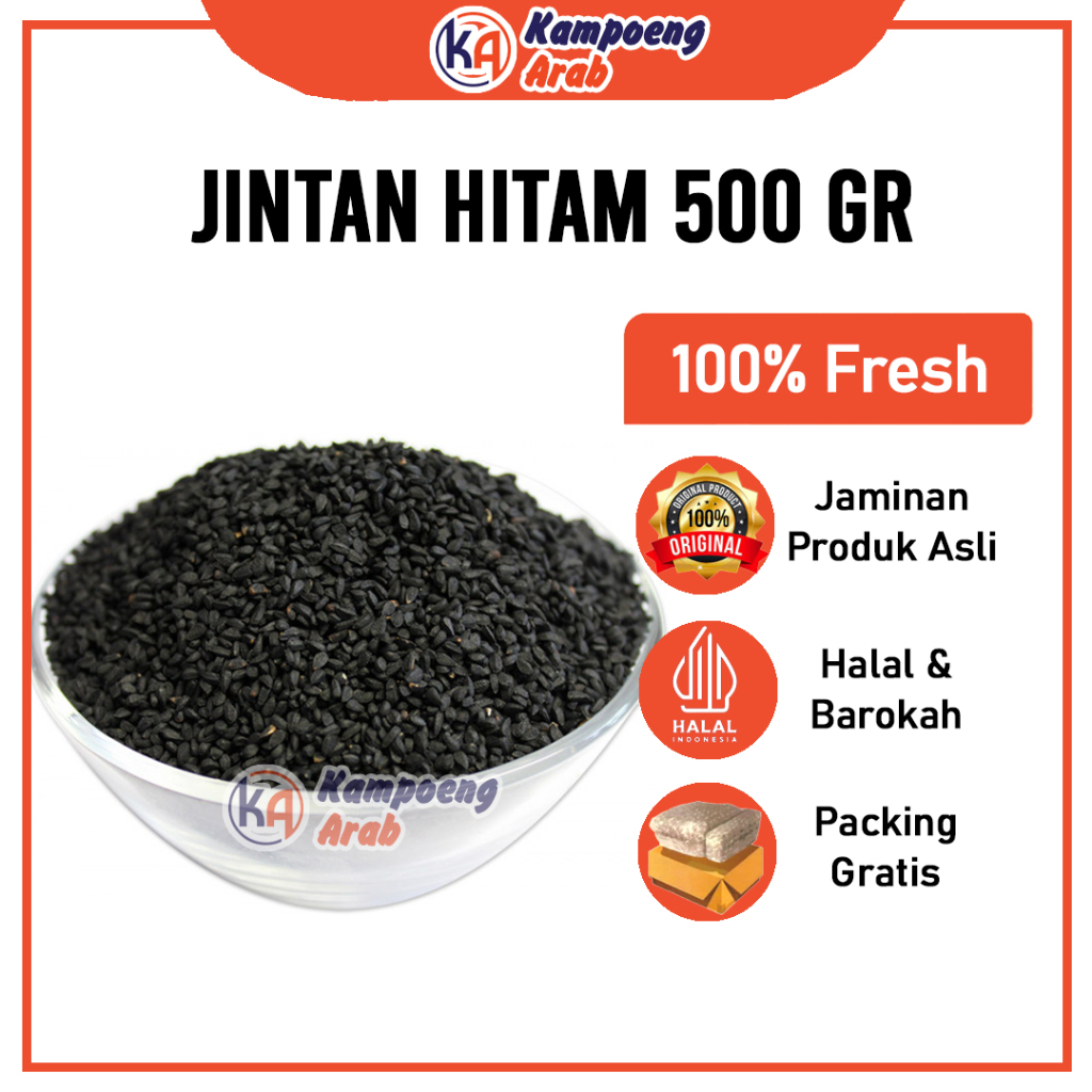 

BIji Habatussauda Jintan Hitam Premium 500Gr Untuk Suplemen Kesehatan Imun Cocok untuk MPASI
