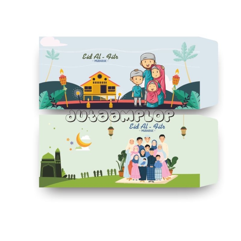 

BARU DUTAAMPLOP [12 LBR] Amplop THR Lebaran IDULFITRI PANJANG