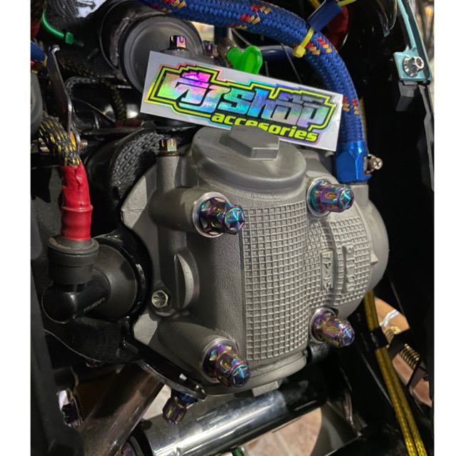 set isi 4 mur head mio jupiter supra mur stainless heng original