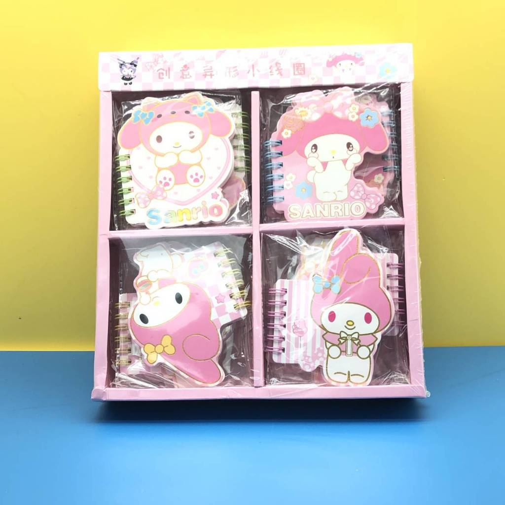 

Notebook Mini Karakter Buku Catatan Sanrio Cinnamonroll Kuromi Melody