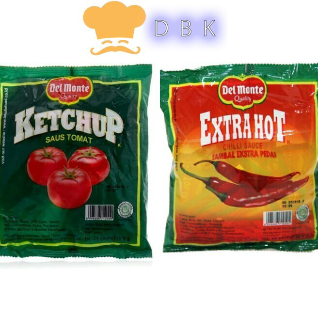 

Best Seller Delmonte saus sambal dan tomat1 pak (24 sachet) ➔➝✺❇