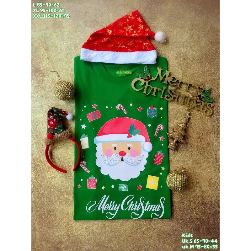 KAOS DEWASA CHRISTMAS/KAOS NATAL