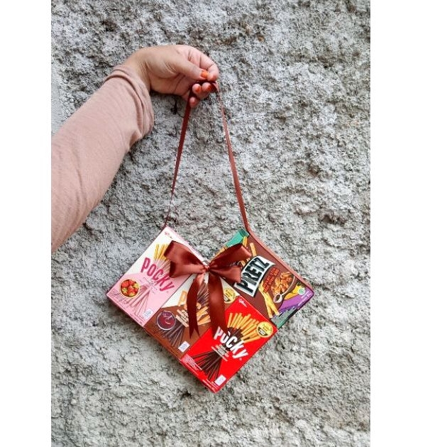 

Snack Pocky Love 4pcs hadiah/hampers hari guru/hari ibu
