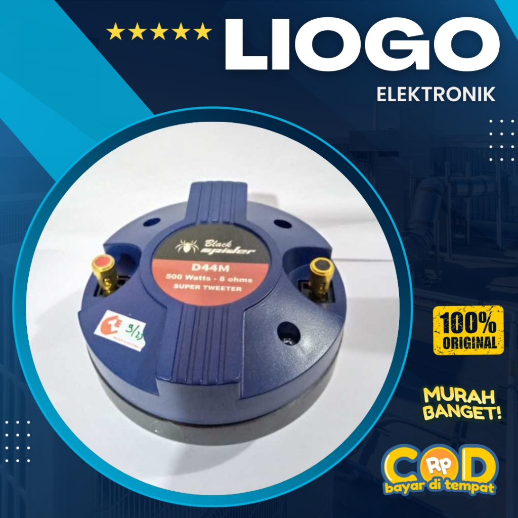 Driver Tweeter Horn Black Spider D44M 500Watt Driver Tweeter Lapangan