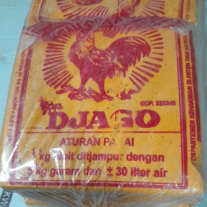 

garam gendar/bleng/cethitet tjap djago cap jago BPOM bahan pengenyal 450gr