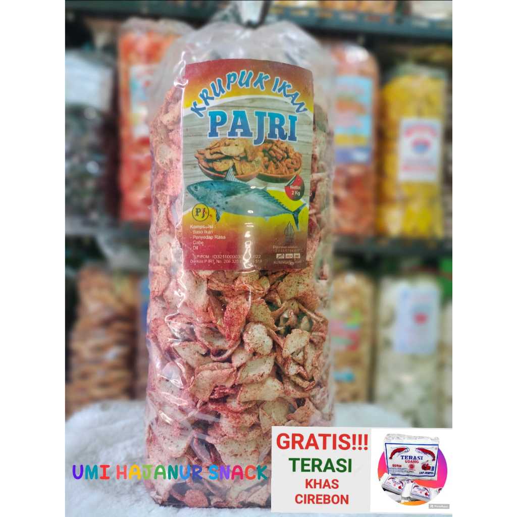 

(GRATIS TERASI) KHAS CIREBON//500GRAM KERIPIK BASRENG IKAN TUNA