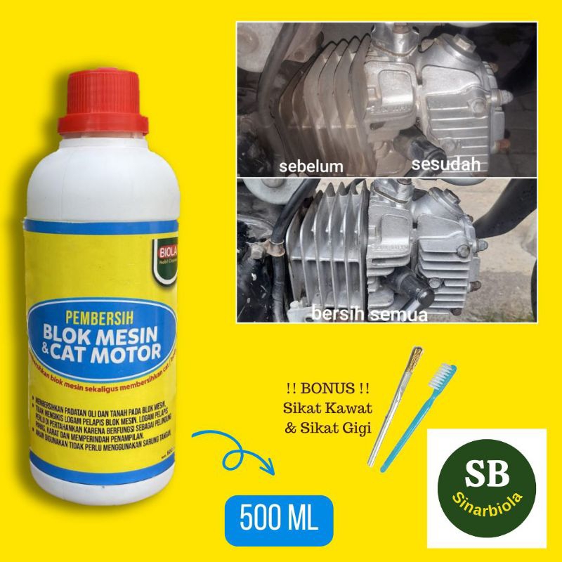 Pembersih Blok Mesin & Cat Motor 500 ml