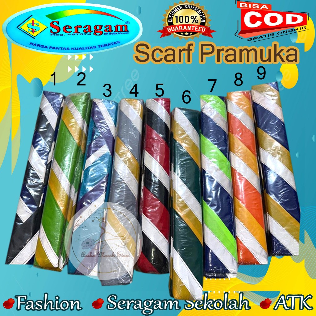 Scarf Pramuka Jumping  Menyala Syal Pramuka Jumping