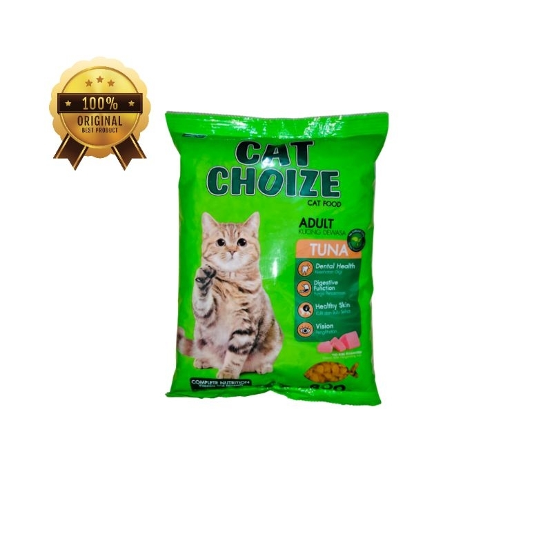 CAT CHOIZE HIJAU Adult Rasa TUNA 1 KG