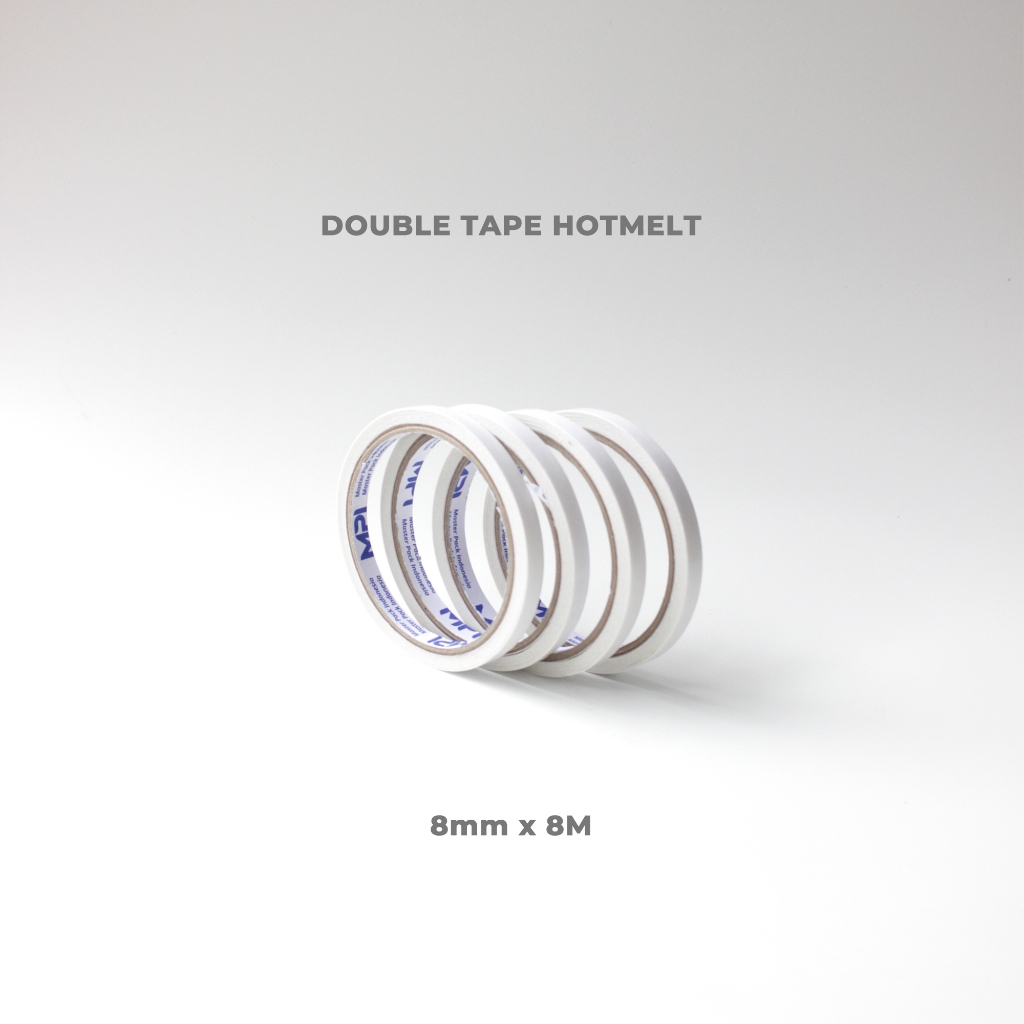 

Double Tape 8 mm MPI - Double Tape Kertas 8 mm MPI