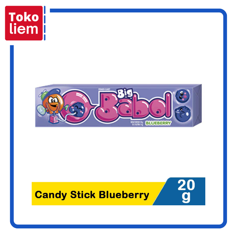 

Big Babol Candy Stick Blueberry 20G