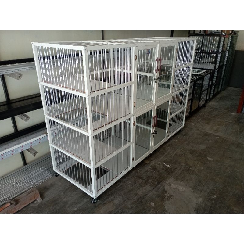 kandang kucing 4 kamar