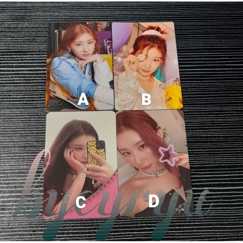 [READY] ITZY Chaeryeong photocard Official || Pc Chaeryeong csi sg22 mirror cetakan