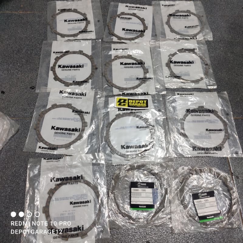 KAMPAS  KOPLING LINGKAR KECIL NINJA M C RL SS RR LAMA OLD JAPAN ORIGINAL 13088-0185