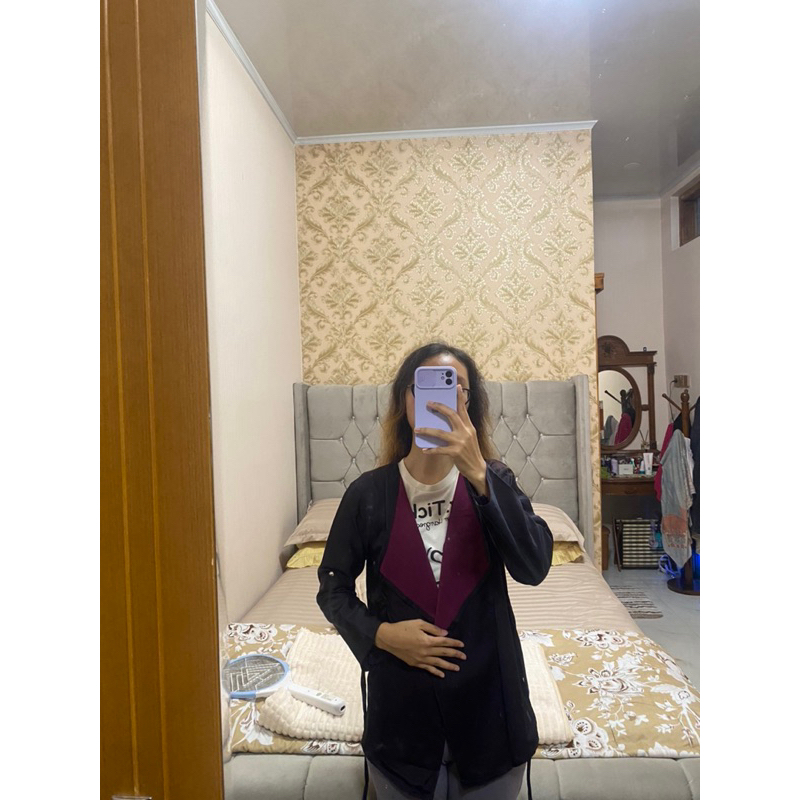 Blazer Wanita Sifon tebal