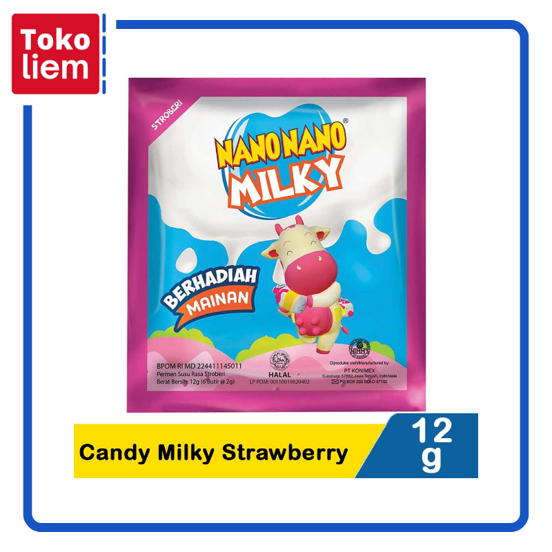 

Nano Nano Candy Milky Strawberry 12G