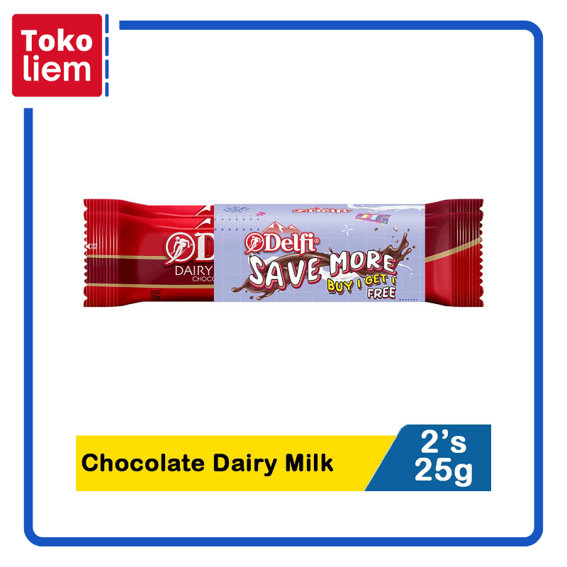 

Delfi Chocolate Dairy Milk 2x25G