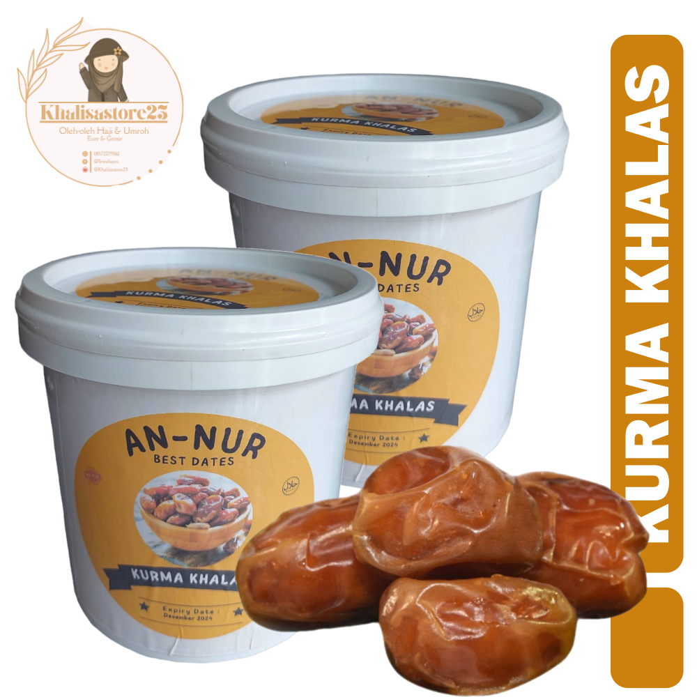 

KURMA EMBER AL-QASIM/KURMA AN-NUR//KHALAS EMBER/ kurma khalas PREMIUM ember /kurma terbaik