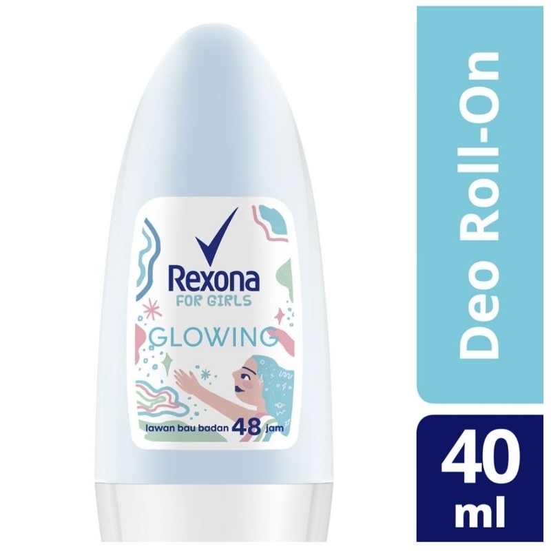 REXONA roll on glowing white