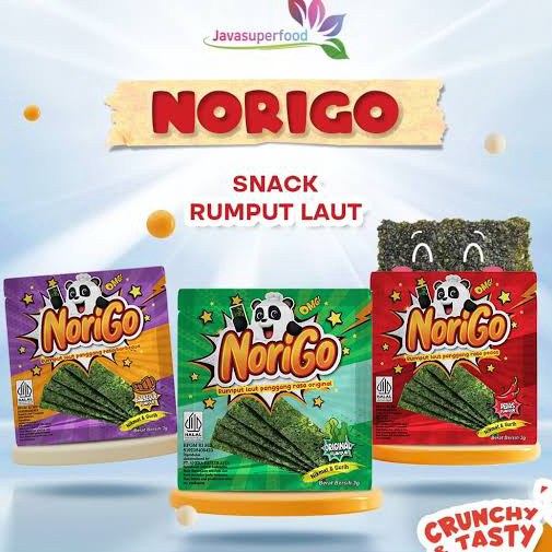 

Hot Sale Norigo | Rumput Laut Panggang | 12 Bks @ 3 Gr ➠❉✳