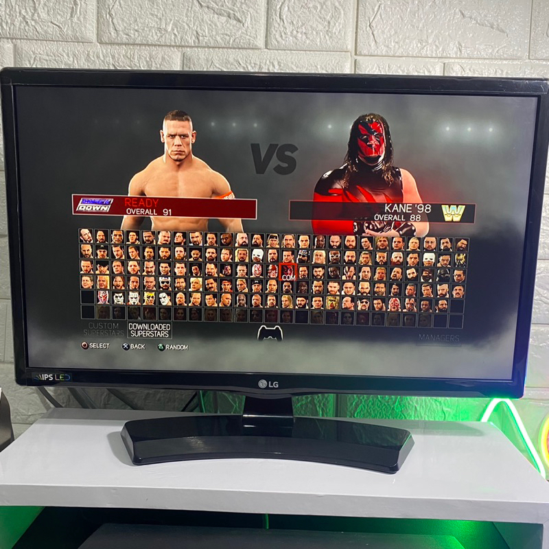 WWE 2K17 SMACKDOWN FULL KARAKTER PS3