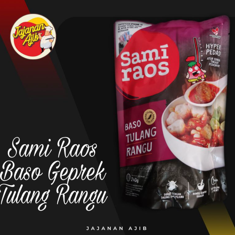 

HZSH2762 Baso Tulang Rangu Sami Raos