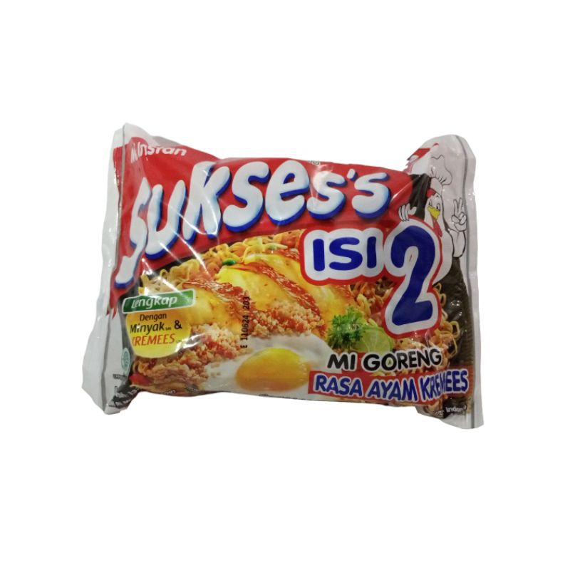 

SUKSES'S MIE GORENG ISI 2 AYAM KREMES