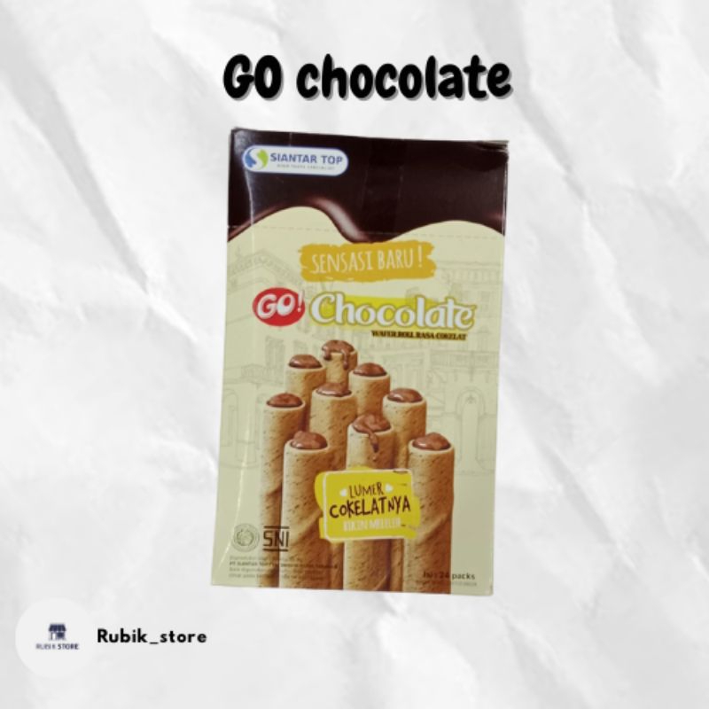 

WAFER GO CHOCOLATE 1BOX ISI 24PCS