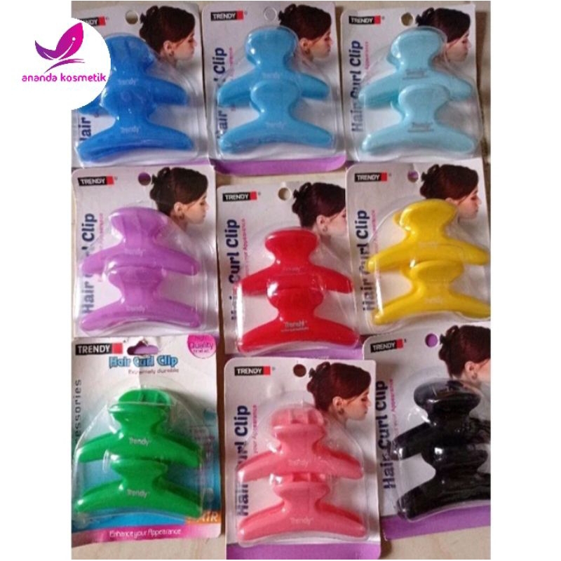 TRENDY HAIR CURL CLIP - JEPIT RAMBUT SALON TRENDY -JEPIT SALON