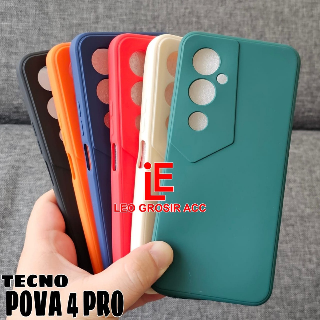 TECNO POVA 4 TECNO POVA 4 PRO SOFT CASE MACARON LIQUID EDGE MACARON SQUARE CASE TECNO POVA 4 TECNO P
