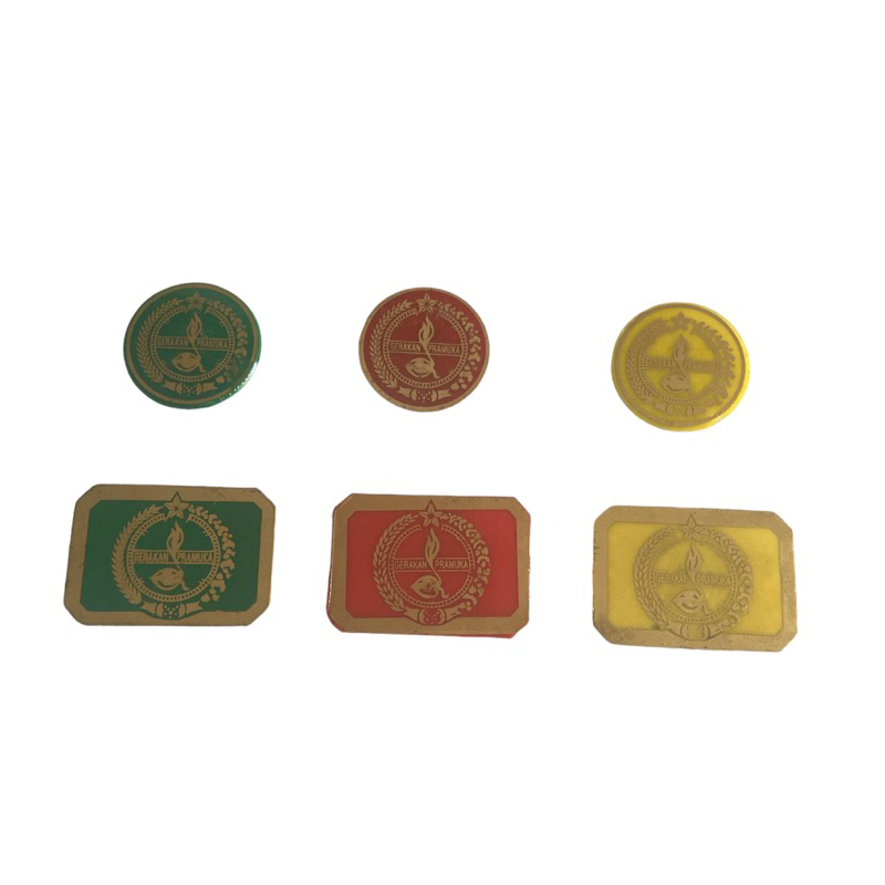 

logo / pin baret / pin topi boni pramuka putra putri