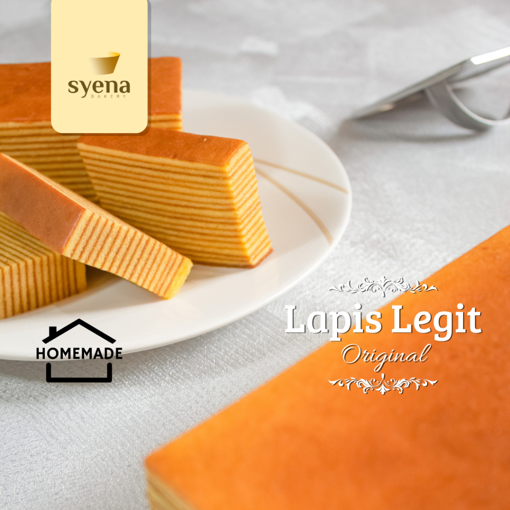 

SYENA - Lapis Legit Wisman Homemade Cake Kue Lapis Legit Premium Original