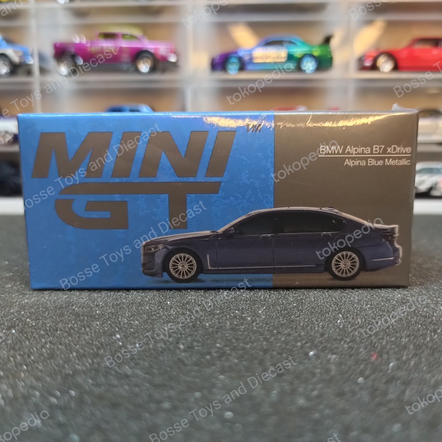 Mini GT 471 BMW Alpina B7 xDrive Alpina Blue Metallic