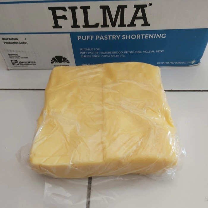 

RK60 FILMA Korsvet Puff Pastry Shortening Repack 1 KG