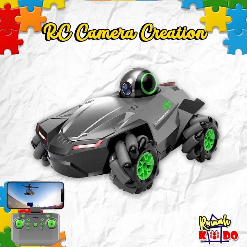 RC Camera Creation Mobil Remote Kontrol  RC Car Kamera Kontrol  lewat Aplikasi Hape