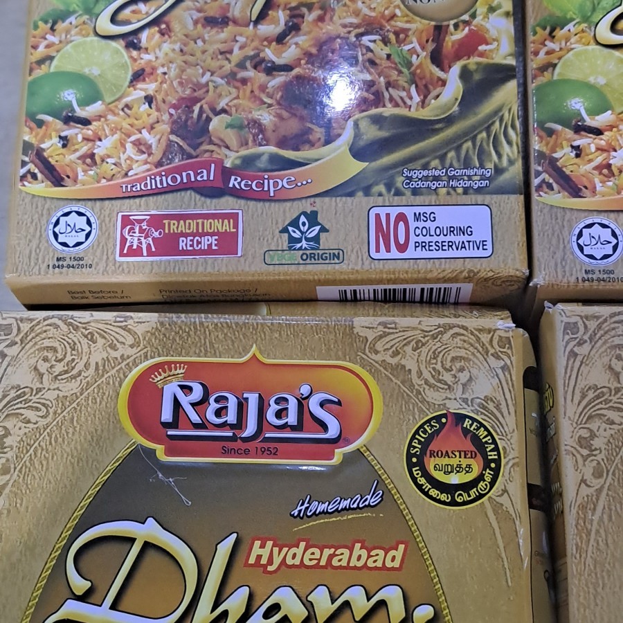 

READY STOK] rajas briyani