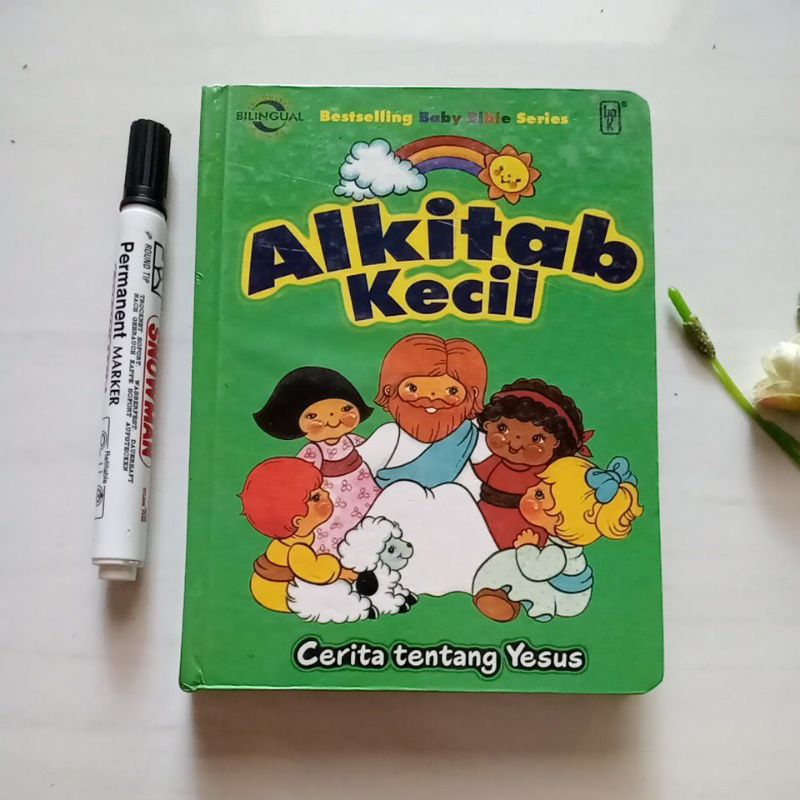 boardbook alkitab kecil bergambar untuk anak prelove