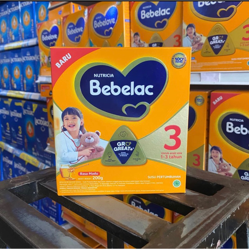 BEBELAC 3 200GR - MADU
