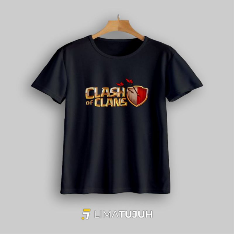 Kaos Baju Anak Clash Of Clans  COC Kaos Anak 1-12 Tahun