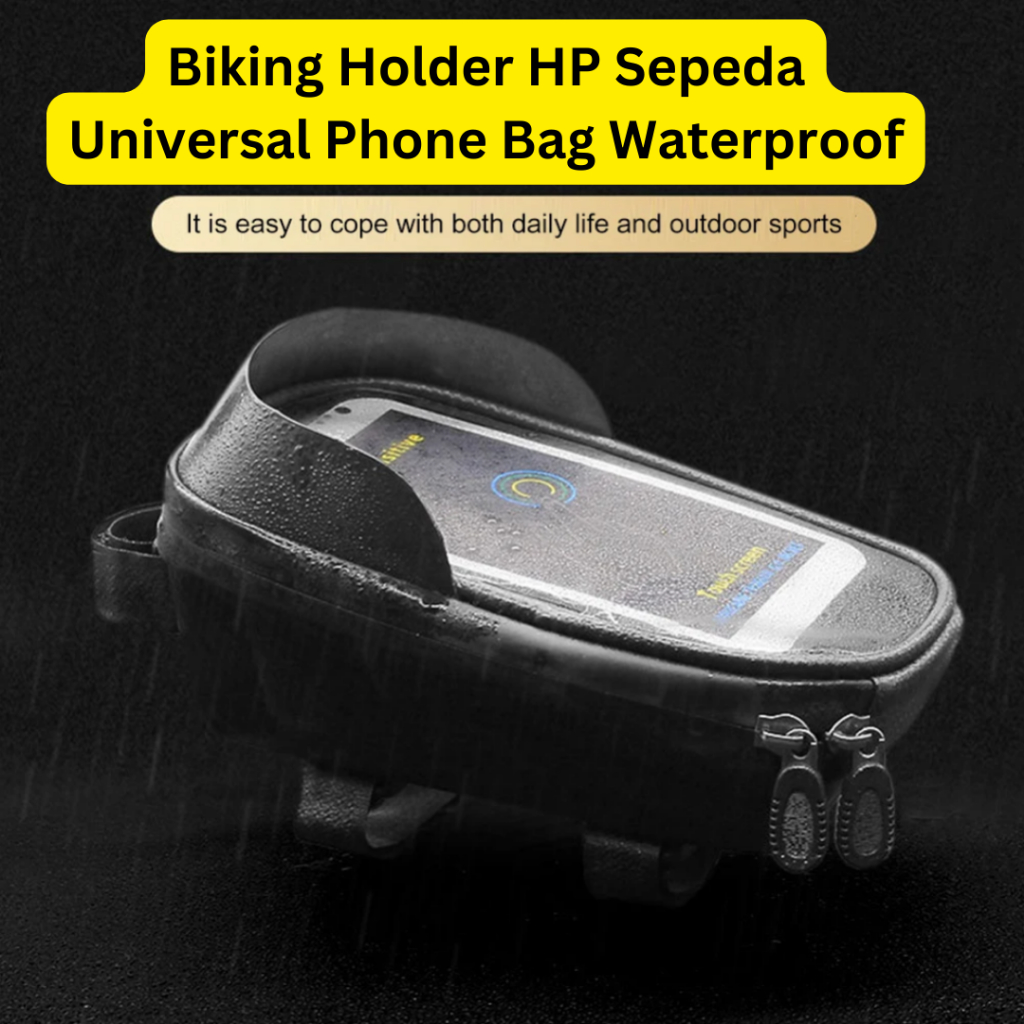 Holder Sepeda HP Sepeda Universal Phone Bag Tahan Air