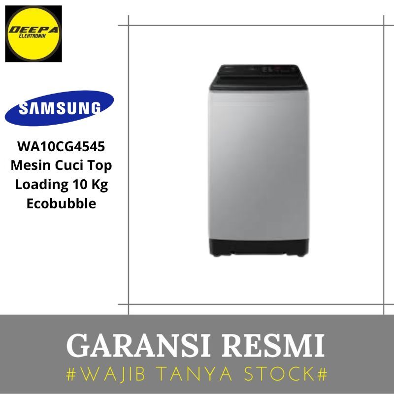 Samsung WA10CG4545 Mesin Cuci Top Loading 10 Kg Ecobubble
