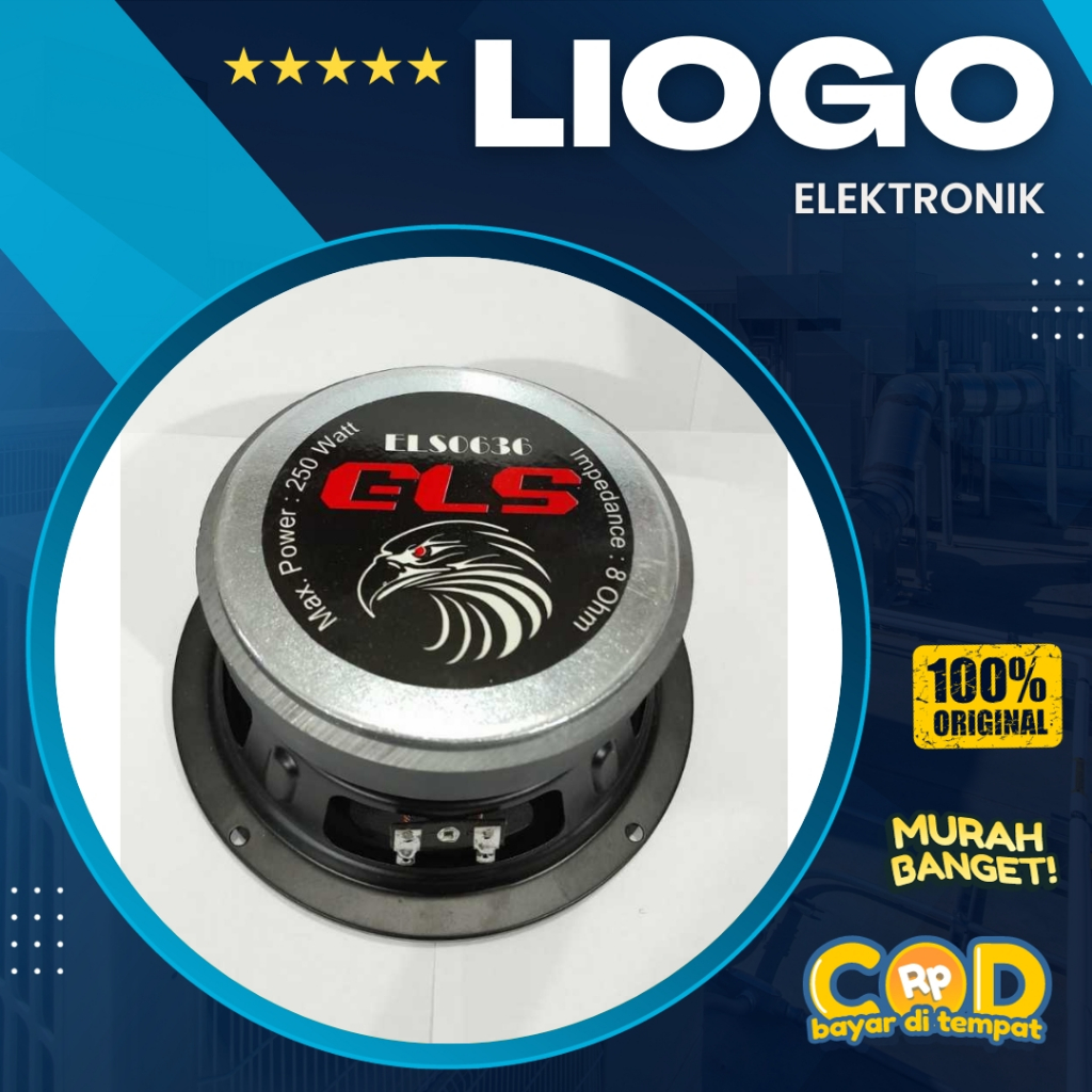 Speaker Middle 6 Inch Elsound ELS0636 M140 Elsound 6 Inch Middle  Array ELS 0636