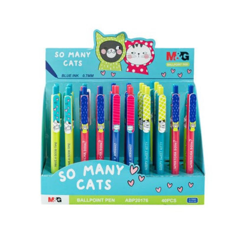 

M&G ABP20180 SMC Black 0.7mm Ball Pen